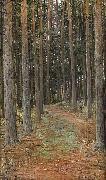 Otto Hesselbom The Forest Spain oil painting artist
